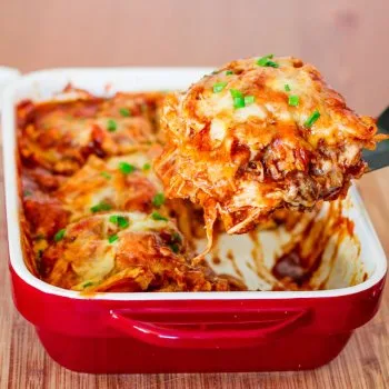 Gratin de tortillas au poulet