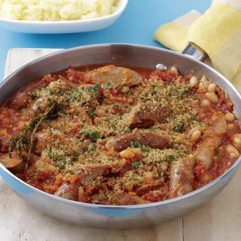 Cassoulet rapide au porc et haricots blancs