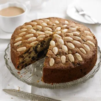 Dundee cake aux fruits secs et amandes