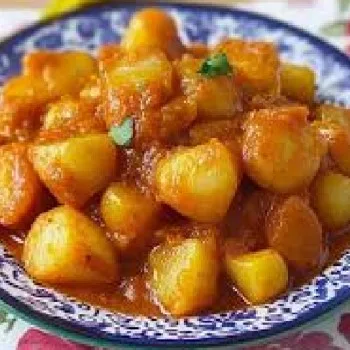 Chtitha batata, pommes de terre en sauce