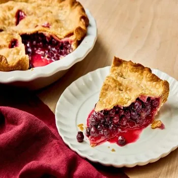 Tourte aux baies d’amélanchier