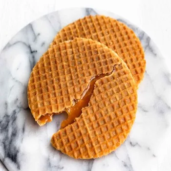 Stroopwafels au caramel et cannelle