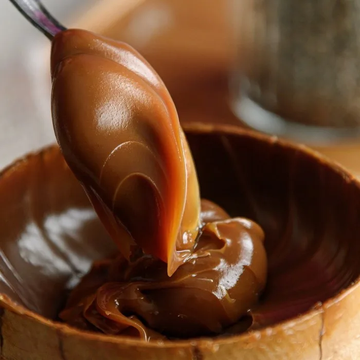 Confiture de lait maison à la vanille