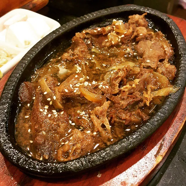 Bulgogi de bœuf à la poire