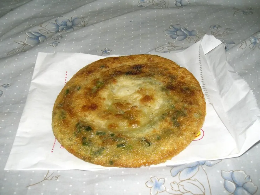 Cong you bing, galettes à la ciboule