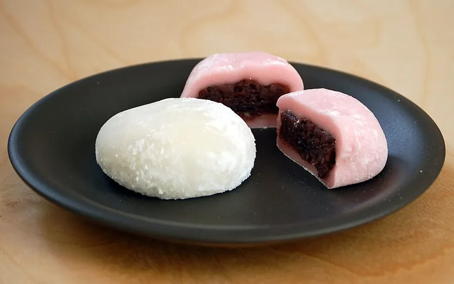 Daifukus à la pâte de haricots rouges