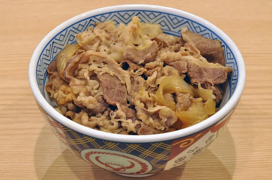 Gyudon, bol de bœuf aux oignons