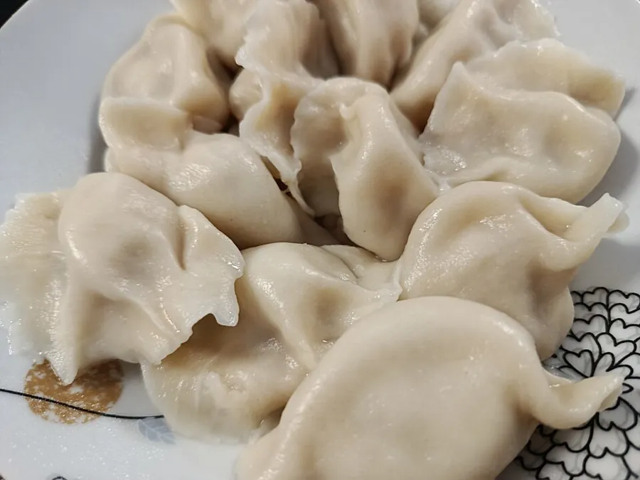 Jiaozis au porc et chou
