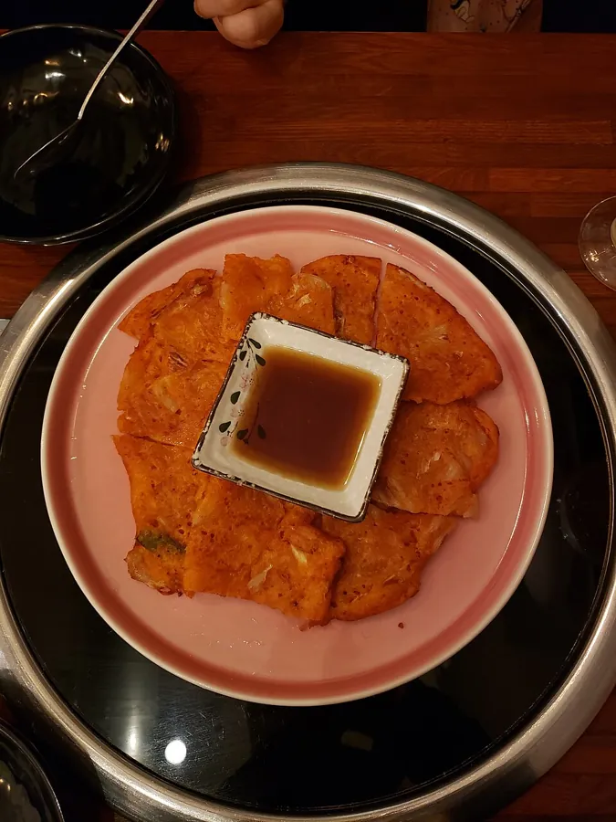 Kimchijeon, galette au kimchi