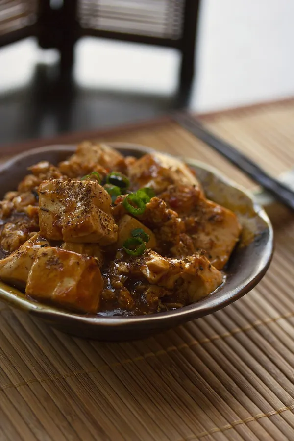 Mapo tofu au bœuf