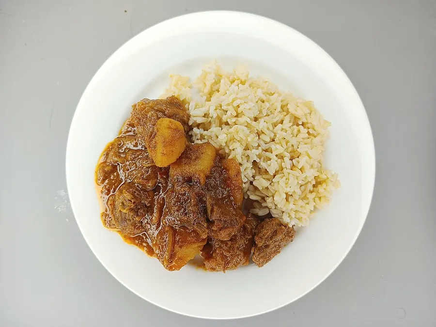 Curry massaman de bœuf