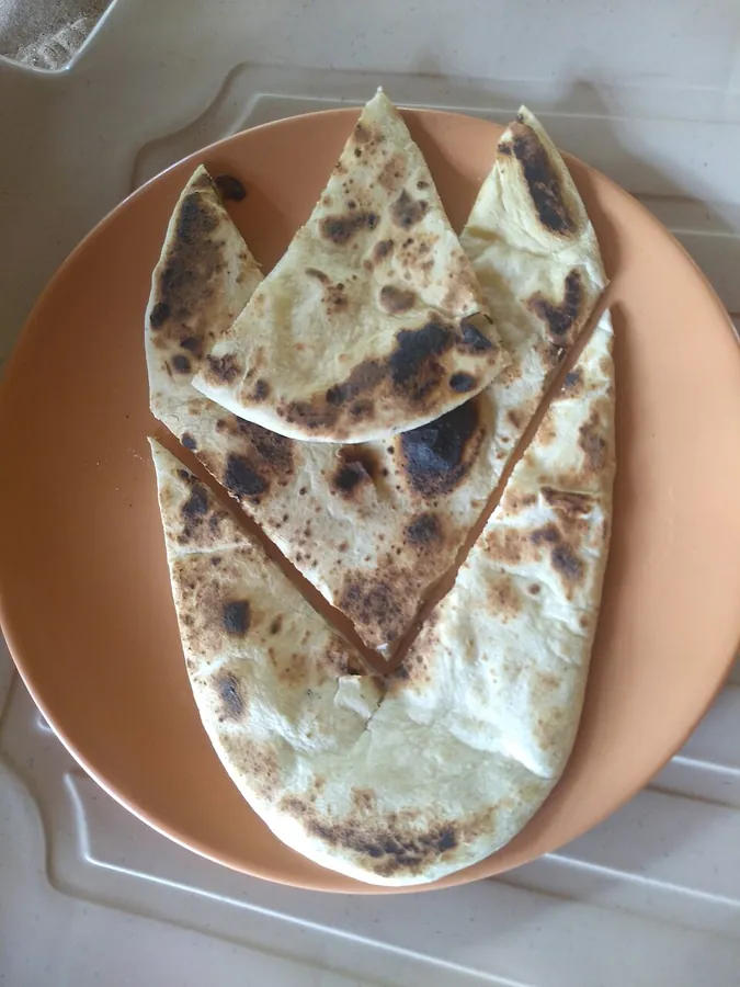 Naans au fromage