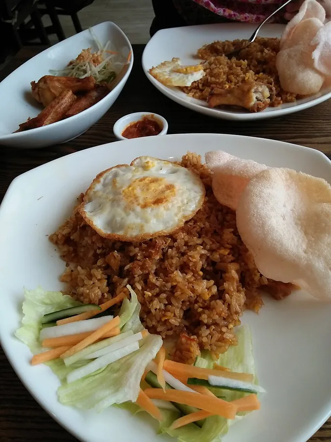 Nasi goreng au poulet