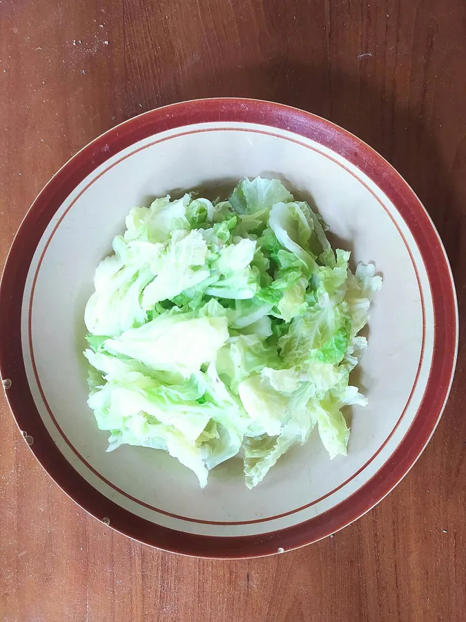 Chou chinois sauté à l’ail