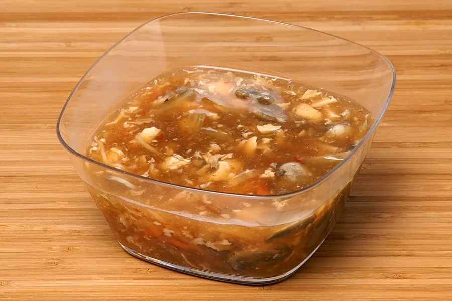Soupe pékinoise aigre-piquante