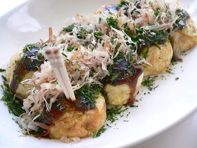 Takoyakis au poulpe