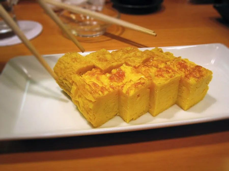 Tamagoyaki, omelette roulée japonaise