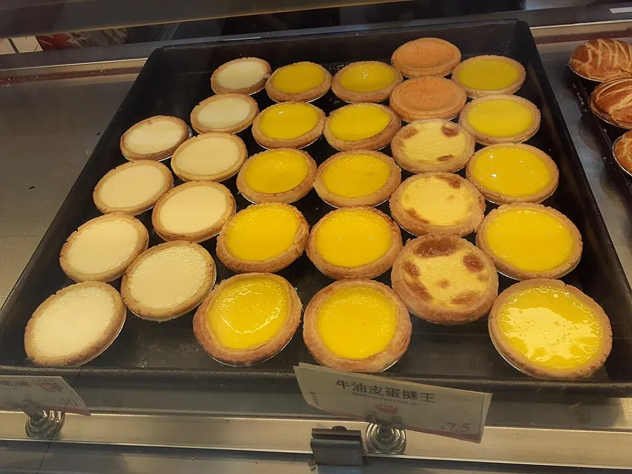 Tartelettes chinoises à la crème d’œuf