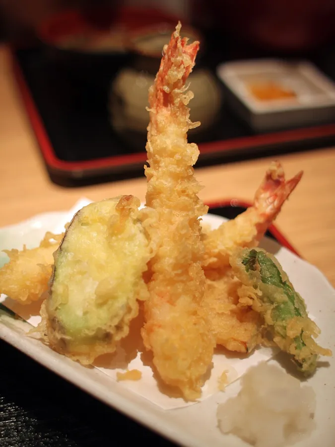 Tempura de crevettes
