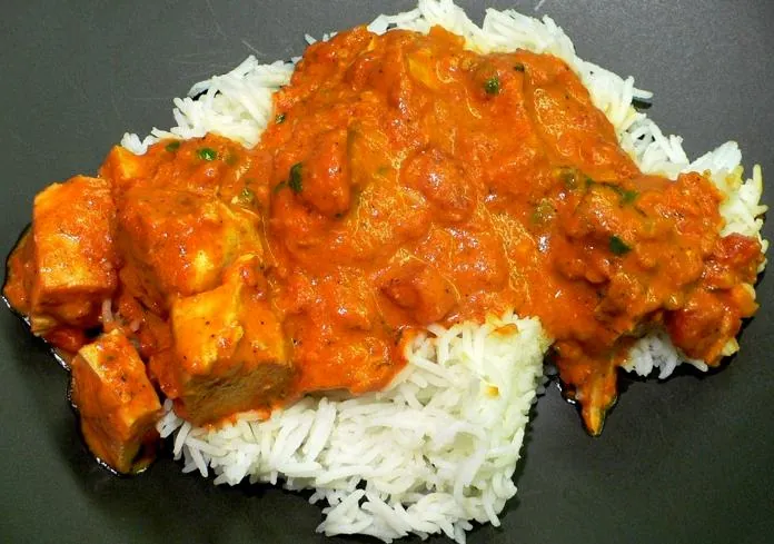 Poulet tikka masala