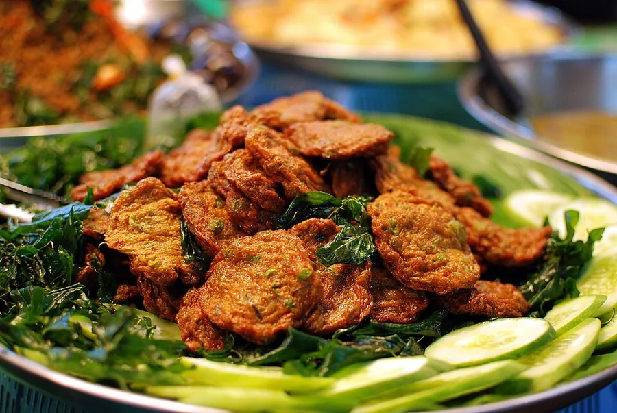 Tod man pla, galettes de poisson