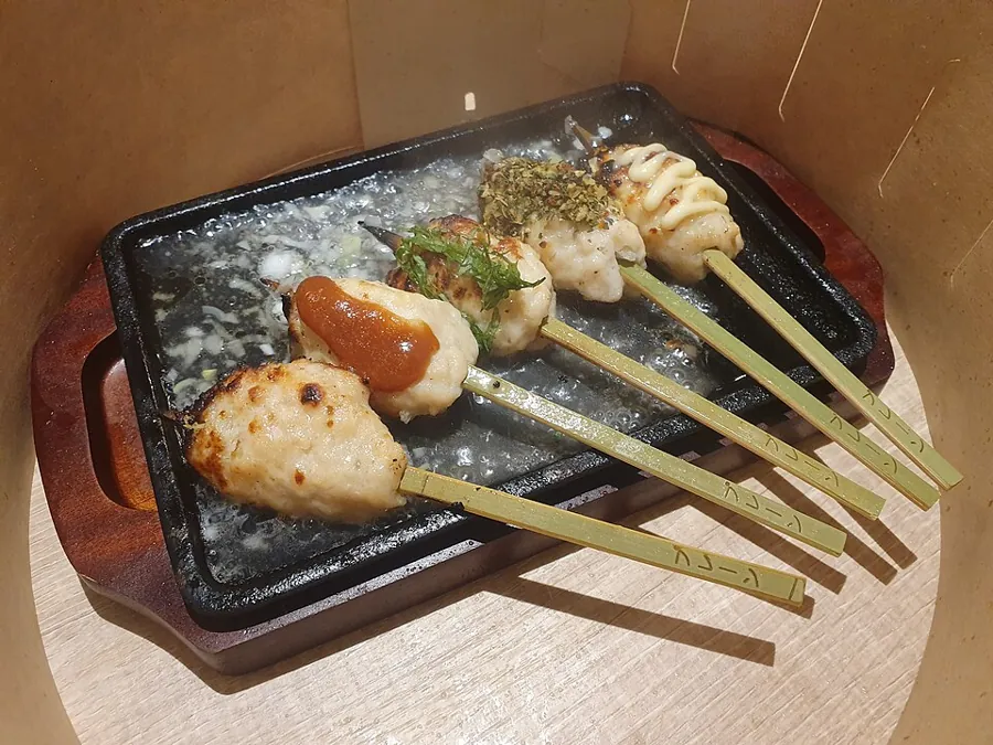 Tsukune, boulettes de poulet japonaises