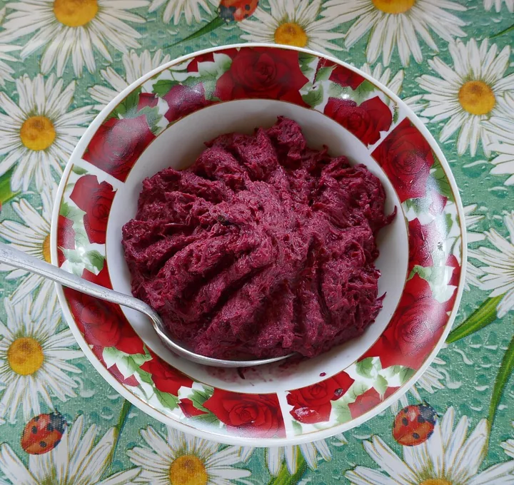 Salade de betteraves aux noix