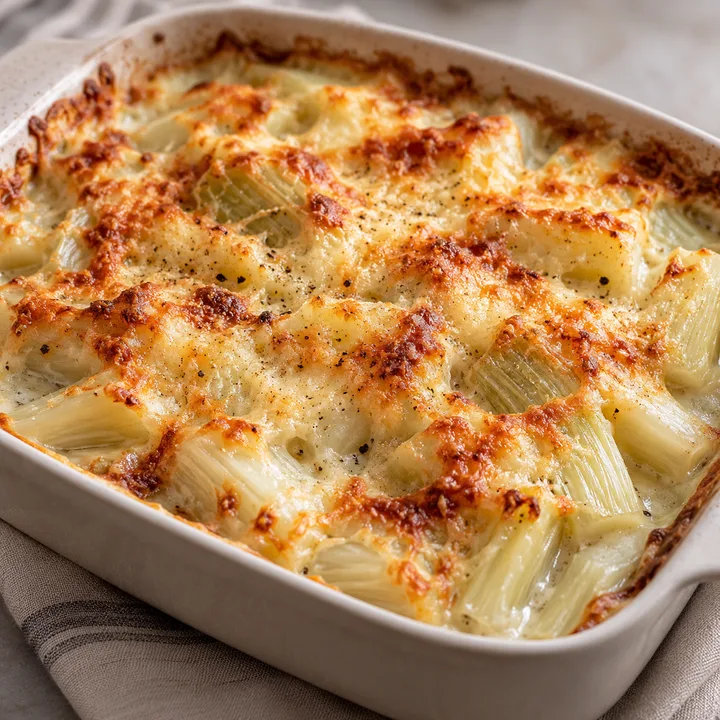 Gratin de côtes de blettes