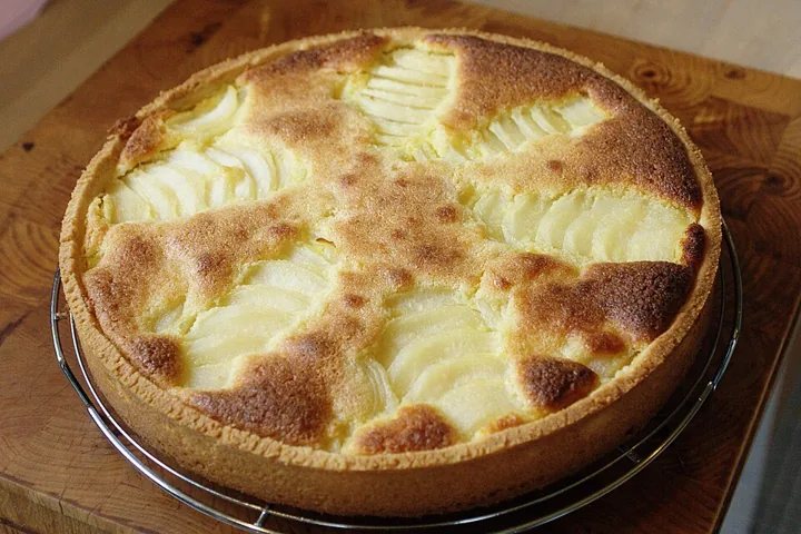 Tarte Bourdaloue aux poires