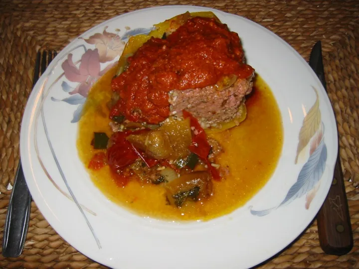 Chou farci au bœuf