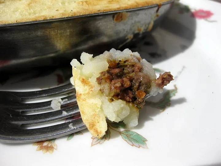 Hachis parmentier au bœuf