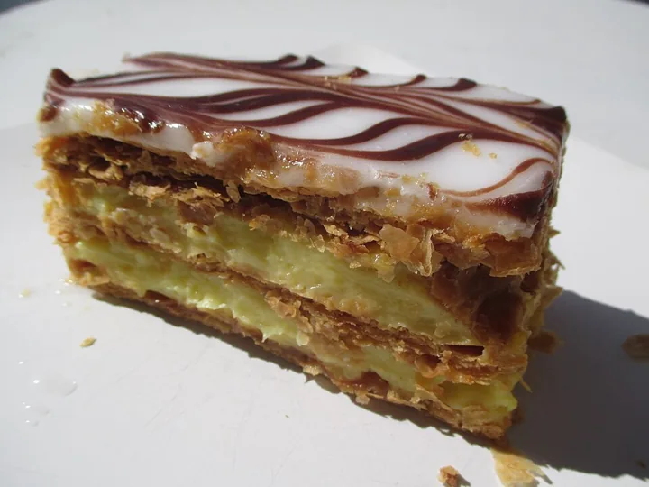 Mille-feuille à la vanille