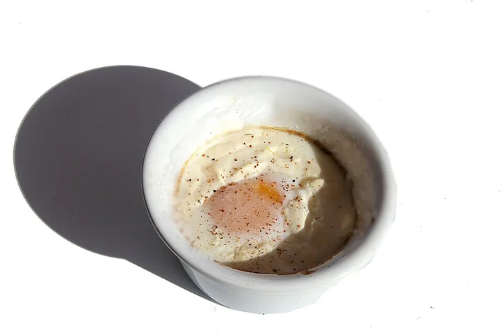 Œufs cocotte aux champignons