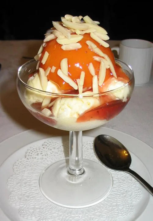 Pêches Melba