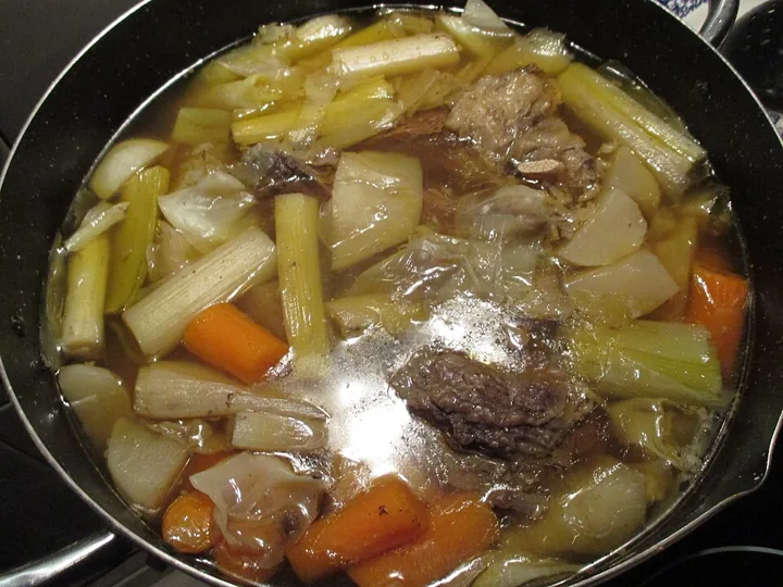 Pot-au-feu de bœuf aux légumes