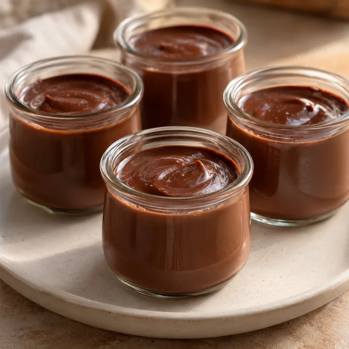 Petits pots de crème au chocolat