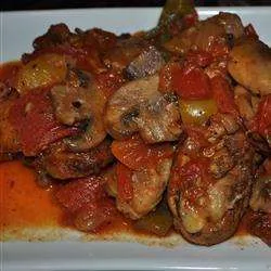 Poulet chasseur sans alcool