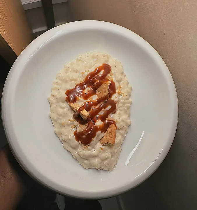 Riz au lait à la vanille