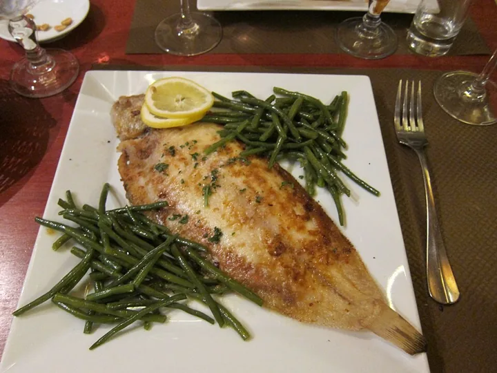 Sole meunière au citron