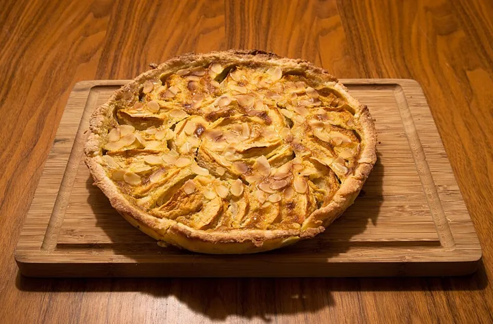 Tarte normande aux pommes