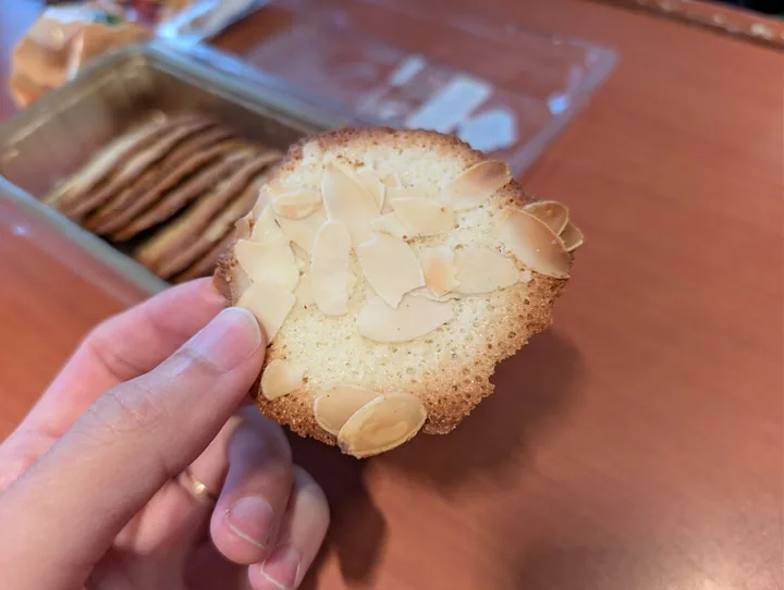 Tuiles aux amandes