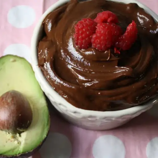Mousse d’avocat au cacao