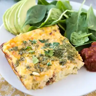 Omelette provençale aux légumes