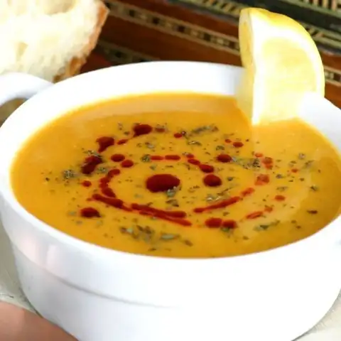 Soupe turque de lentilles corail