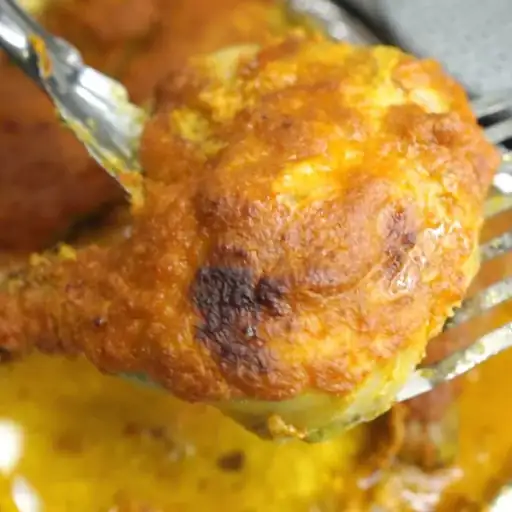 Poulet malais au lait de coco et aux épices