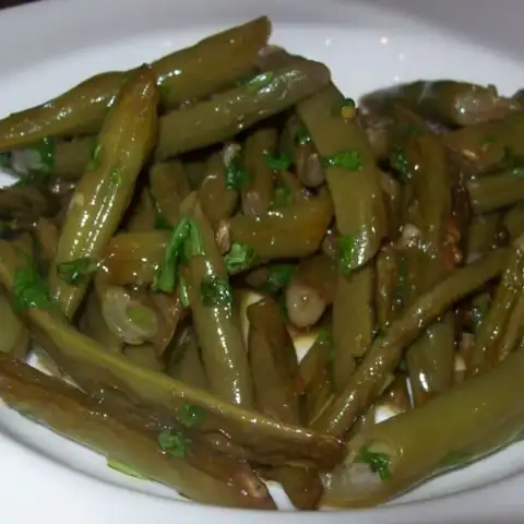 Haricots verts syriens à la tomate