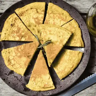 Galette de pois chiches façon fainá