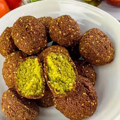 Falafels aux pois chiches cuits au four