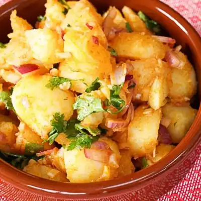 Salade de patate douce rôtie