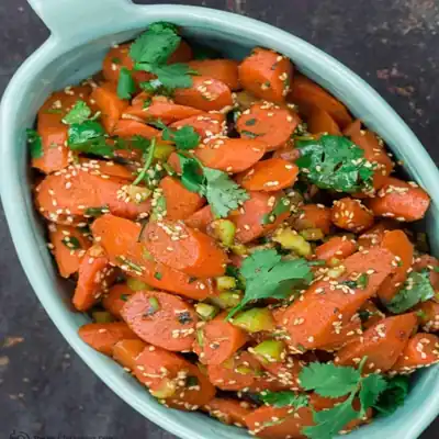 Carottes algériennes au cumin et au citron